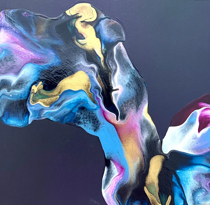 Scattered Sapphire Clouds