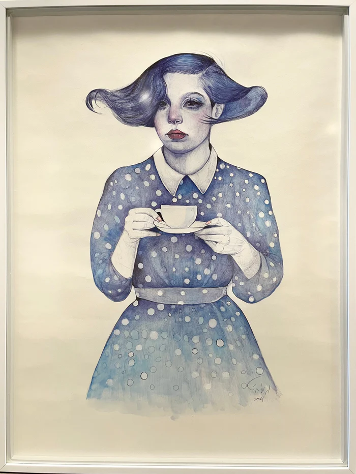 The Coffee Girl by Ebrin Bagheri